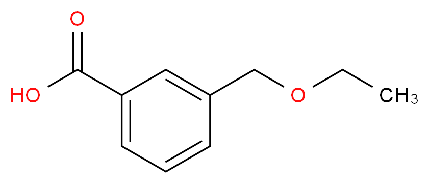 3-(Ethoxymethyl)benzoic acid_分子结构_CAS_)