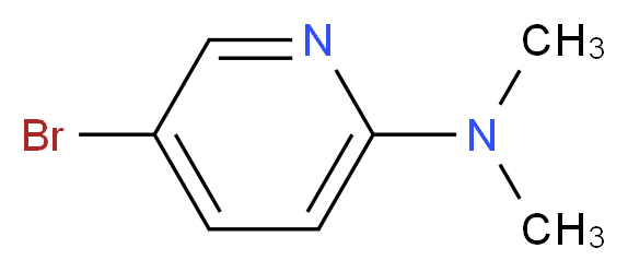 N-(5-Bromo-2-pyridinyl)-N,N-dimethylamine_分子结构_CAS_5521-57-3)