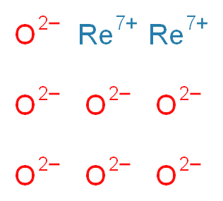 dirhenium(7+) ion heptaoxidandiide_分子结构_CAS_1314-68-7