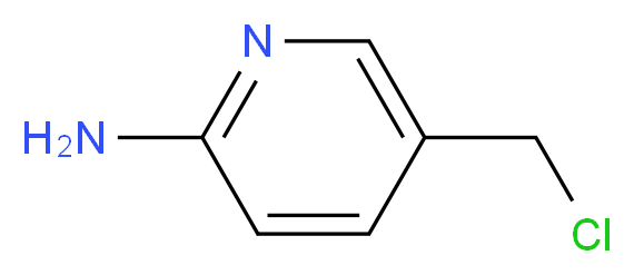 5-(chloromethyl)pyridin-2-amine_分子结构_CAS_230617-81-9