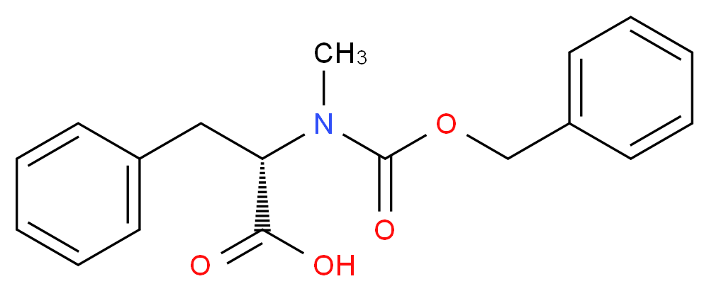 Z-N-Me-Phe-OH_分子结构_CAS_2899-07-2)