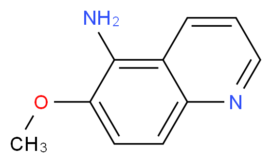 6-methoxyquinolin-5-amine_分子结构_CAS_50358-38-8