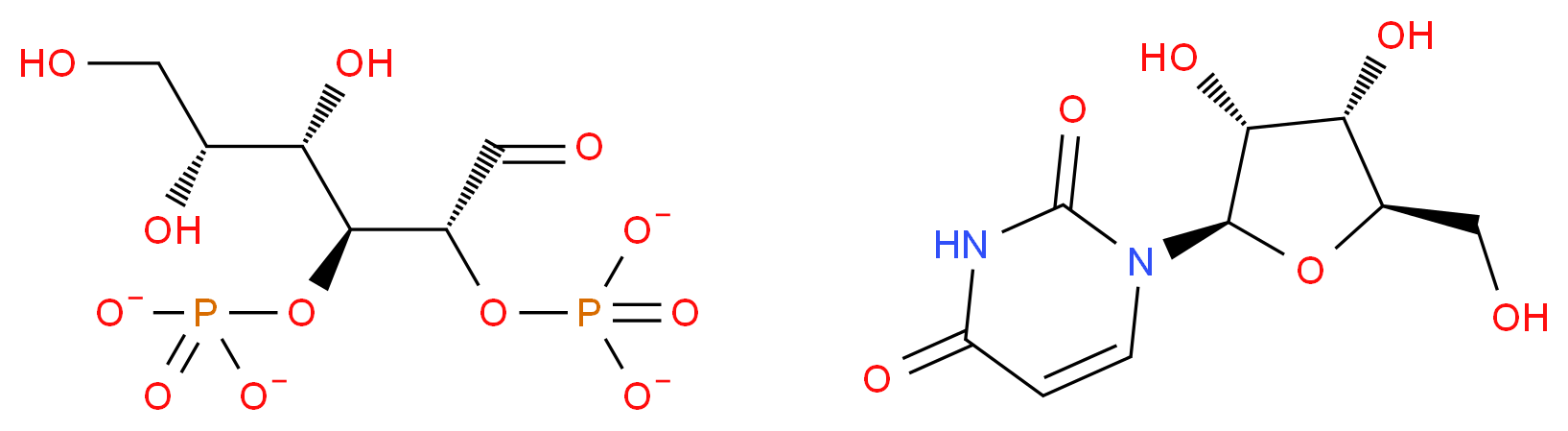 Uridine diphosphate galactose_分子结构_CAS_2956-16-3)