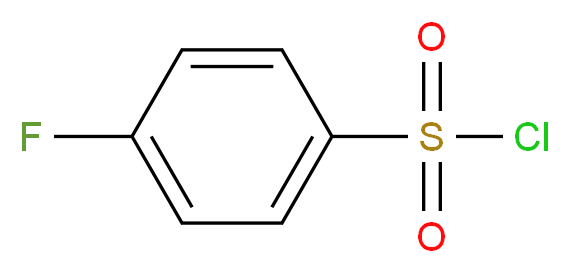 4-fluorobenzene-1-sulfonyl chloride_分子结构_CAS_)