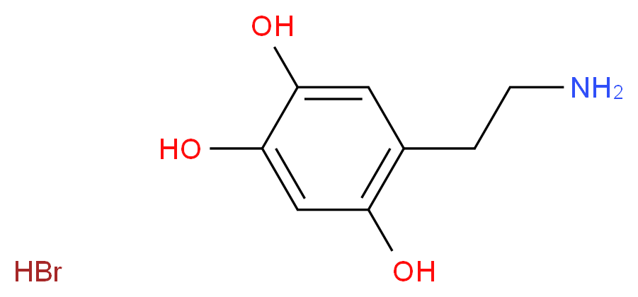 6-Hydroxydopamine hydrobromide_分子结构_CAS_636-00-0)