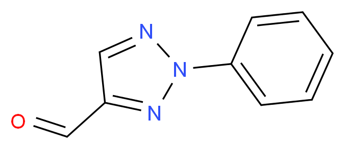 2-phenyl-2H-1,2,3-triazole-4-carbaldehyde_分子结构_CAS_3213-80-7)