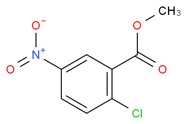 Methyl 2-chloro-5-nitrobenzenecarboxylate_分子结构_CAS_6307-82-0)