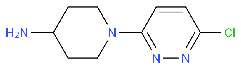 1-(6-chloro-3-pyridazinyl)-4-piperidinamine_分子结构_CAS_100241-10-9)