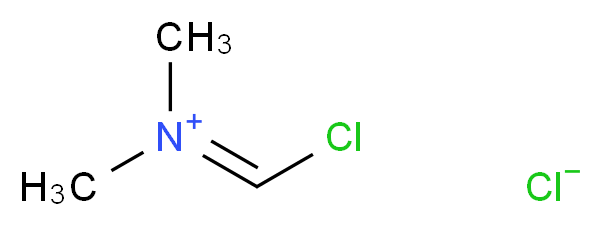 (氯亚甲基)二甲基氯化铵_分子结构_CAS_3724-43-4)