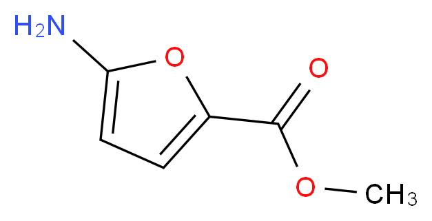 methyl 5-aminofuran-2-carboxylate_分子结构_CAS_22600-30-2