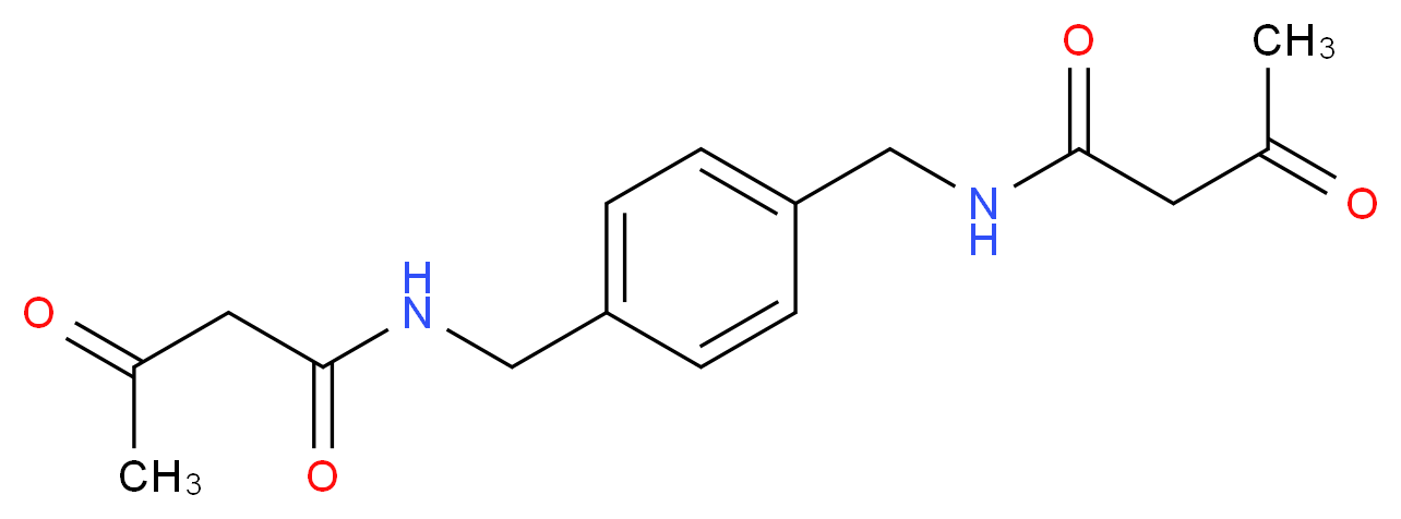 N,N'-(2,5-DiMethyl-1,4-phenylene)bis(3-oxobutanaMide)_分子结构_CAS_24304-50-5)