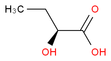 (S)-2-羟基丁酸_分子结构_CAS_3347-90-8)