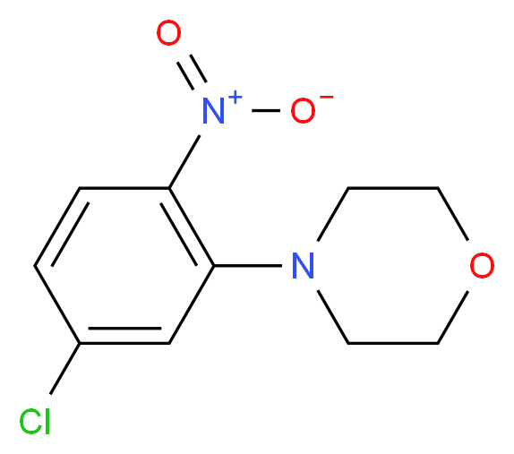 4-(5-Chloro-2-nitrophenyl)morpholine_分子结构_CAS_65976-63-8)