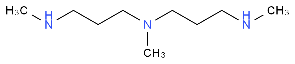 methyl(3-{methyl[3-(methylamino)propyl]amino}propyl)amine_分子结构_CAS_123-70-6