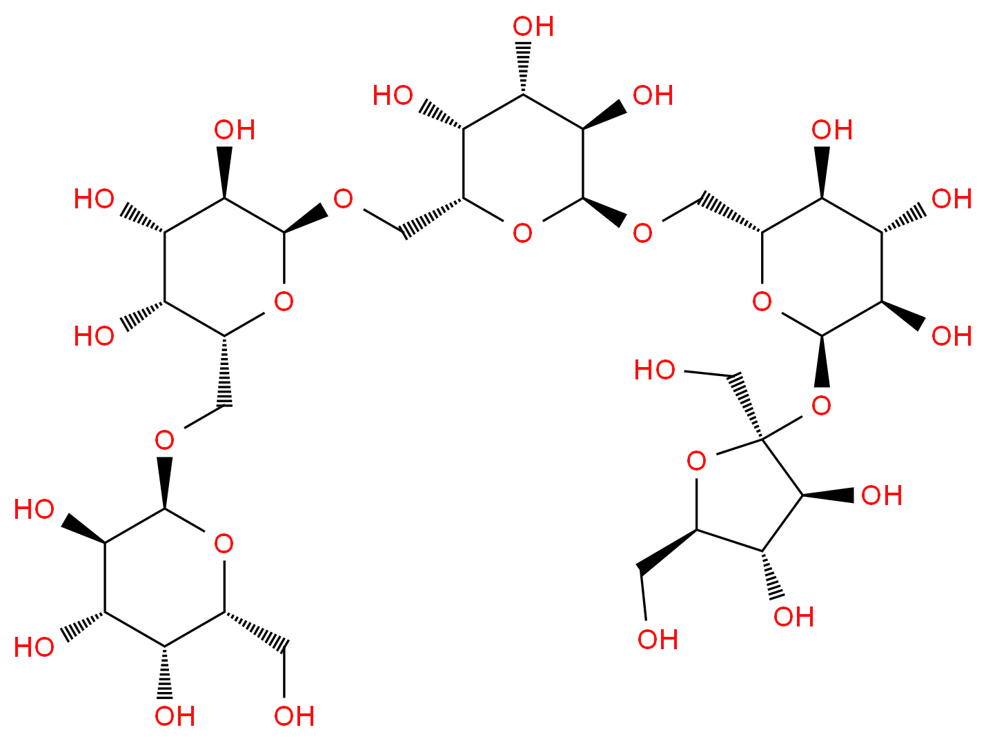 毛蕊花糖_分子结构_CAS_546-62-3)