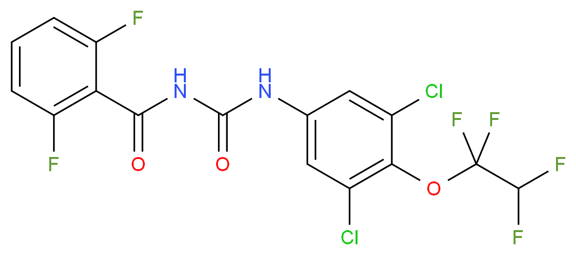 氟铃脲_分子结构_CAS_86479-06-3)