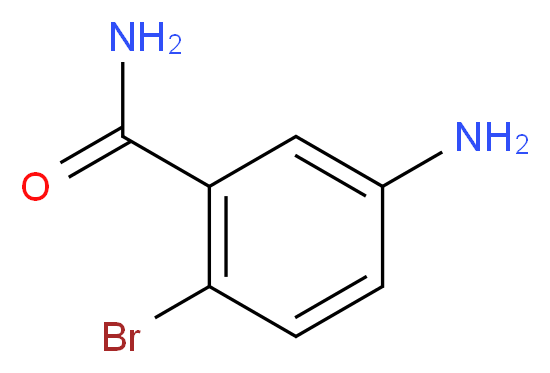 5-amino-2-bromobenzamide_分子结构_CAS_220583-56-2