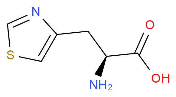 3-Thiazol-4-yl-D-alanine_分子结构_CAS_131896-42-9)