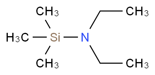 N-TRIMETHYLSILYL DIETHYLAMINE_分子结构_CAS_996-50-9)