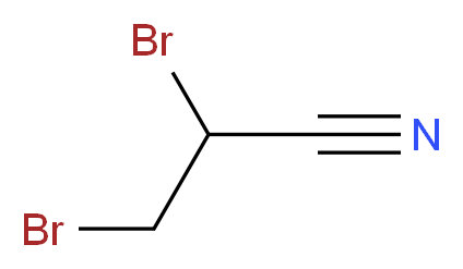 2,3-Dibromo-propionitrile_分子结构_CAS_4554-16-9)