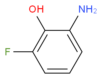 6-Fluoro-2-aminophenol_分子结构_CAS_53981-25-2)