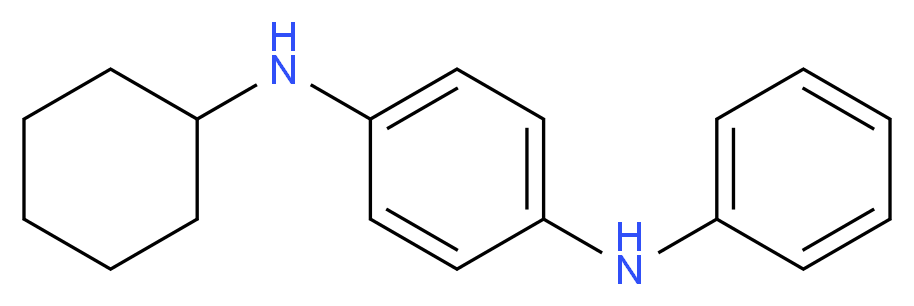 N-PHENYL-N'-CYCLOHEXYL-p-PHENYLENEDIAMINE_分子结构_CAS_101-87-1)