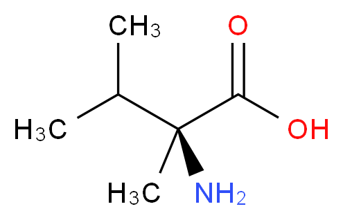 α-Methyl-L-valine_分子结构_CAS_53940-83-3)