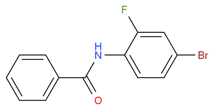 N-(4-Bromo-2-fluorophenyl)benzamide_分子结构_CAS_551915-17-4)