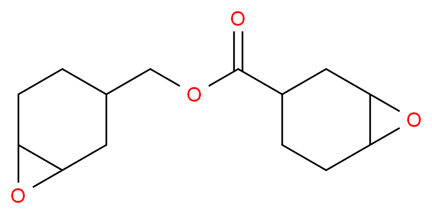 7-Oxabicyclo[4.1.0]heptan-3-ylmethyl 7-oxabicyclo[4.1.0]heptane-3-carboxylate_分子结构_CAS_2386-87-0)