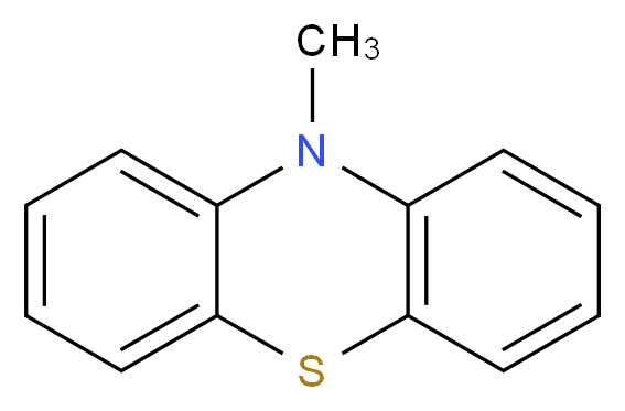 N-甲基吩噻嗪_分子结构_CAS_1207-72-3)