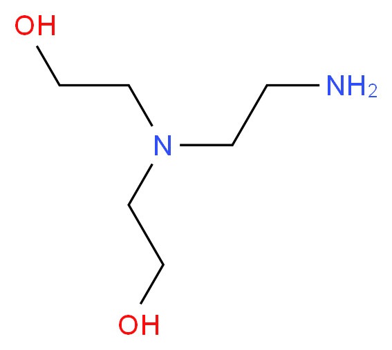 2-[(2-aminoethyl)(2-hydroxyethyl)amino]ethan-1-ol_分子结构_CAS_3197-06-6