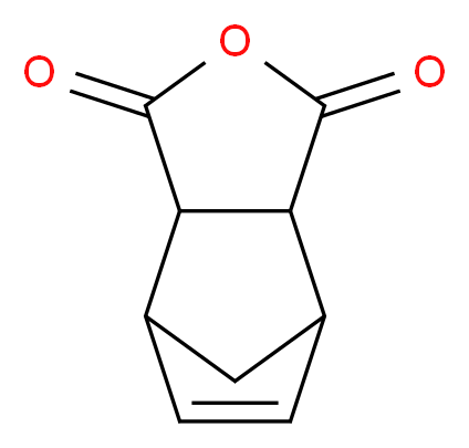 3a,4,7,7a-Tetrahydro-4,7-methanoisobenzofuran-1,3-dione_分子结构_CAS_826-62-0)