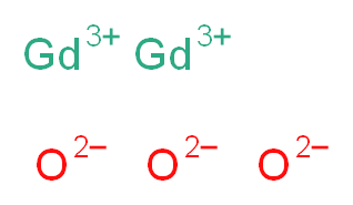 digadolinium(3+) ion trioxidandiide_分子结构_CAS_12064-62-9