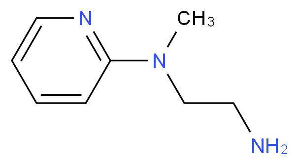 N-(2-aminoethyl)-N-methylpyridin-2-amine_分子结构_CAS_93235-04-2