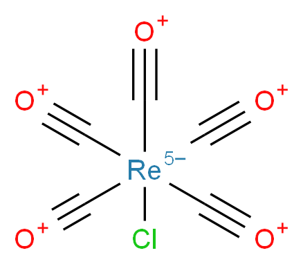 chloropentakis(oxidaniumylidynemethyl)rheniumpentauide_分子结构_CAS_14099-01-5