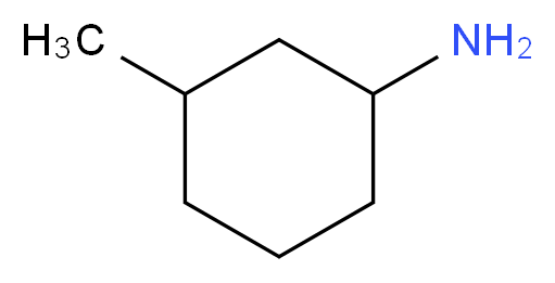 (3-Methylcyclohexyl)amine_分子结构_CAS_6850-35-7)