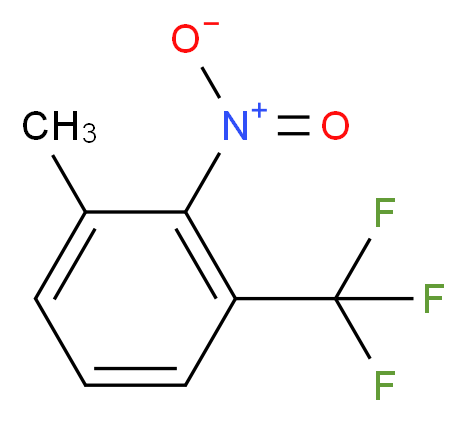 1-Methyl-2-nitro-3-(trifluoromethyl)benzene_分子结构_CAS_92891-23-1)