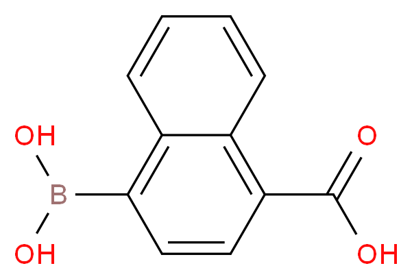 4-Carboxynaphthalene-1-boronic acid 97%_分子结构_CAS_332398-57-9)