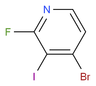 4-Bromo-2-fluoro-3-iodopyridine_分子结构_CAS_917969-51-8)