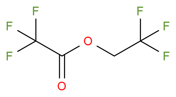 2,2,2-三氟乙基三氟乙酯_分子结构_CAS_407-38-5)