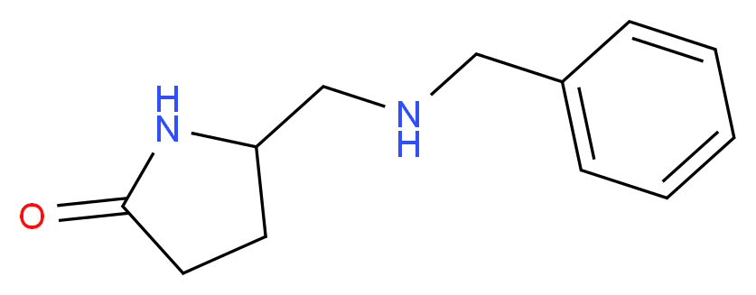 5-((benzylamino)methyl)pyrrolidin-2-one_分子结构_CAS_87766-33-4)
