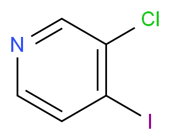 3-Chloro-4-Iodopyridine_分子结构_CAS_77332-79-7)