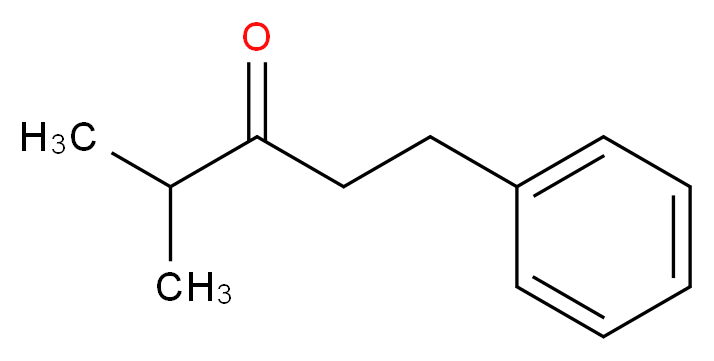 4-methyl-1-phenylpentan-3-one_分子结构_CAS_40463-09-0