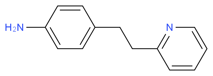 4-[2-(2-pyridinyl)ethyl]aniline_分子结构_CAS_6318-71-4)