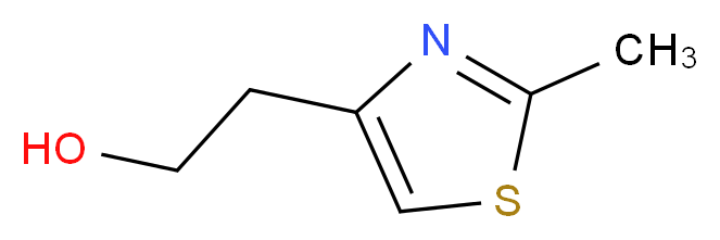 2-(2-methyl-1,3-thiazol-4-yl)ethanol_分子结构_CAS_121357-04-8)