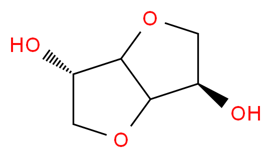 D-异山梨醇_分子结构_CAS_652-67-5)