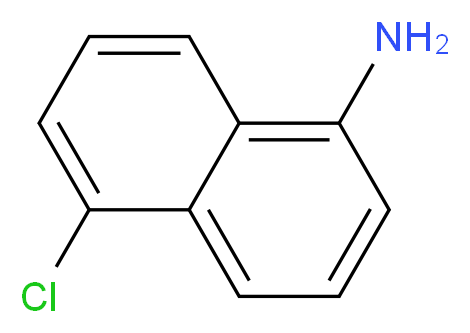 5-chloronaphthalen-1-amine_分子结构_CAS_2750-80-3