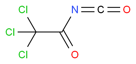 trichloroethanecarbonyl isocyanate_分子结构_CAS_3019-71-4