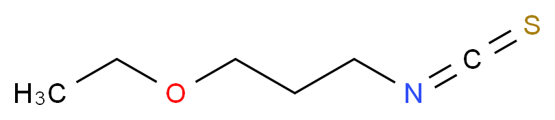 1-Ethoxy-3-isothiocyanato-propane_分子结构_CAS_)