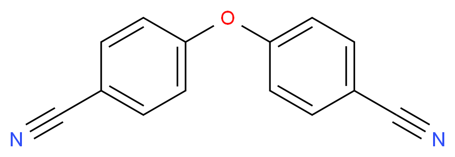 4-(4-cyanophenoxy)benzonitrile_分子结构_CAS_6508-04-9